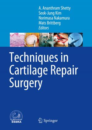 Cover of the book Techniques in Cartilage Repair Surgery by John M.B. Balouziyeh