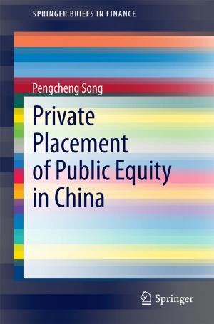 bigCover of the book Private Placement of Public Equity in China by 