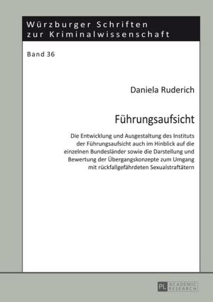 Cover of the book Fuehrungsaufsicht by Jan-Peter Wiepert