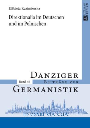 Cover of the book Direktionalia im Deutschen und im Polnischen by 