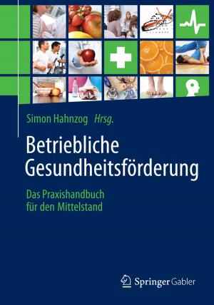 Cover of the book Betriebliche Gesundheitsförderung by Caroline Preidel
