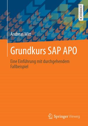 Cover of the book Grundkurs SAP APO by Michael Treier, Thorsten Uhle