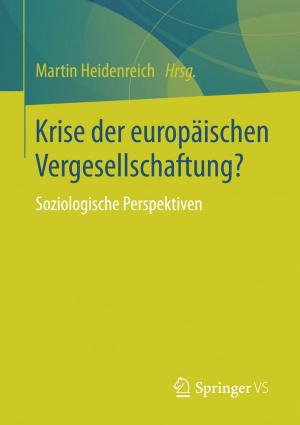 Cover of the book Krise der europäischen Vergesellschaftung? by Alexander Bogner, Beate Littig, Wolfgang Menz