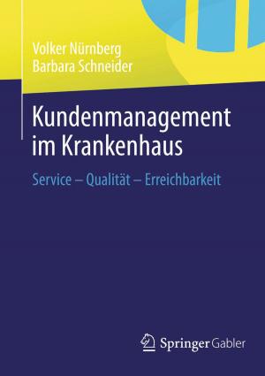 Cover of the book Kundenmanagement im Krankenhaus by Horst Czichos