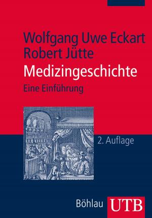 Cover of the book Medizingeschichte by Wolfgang Hörner, Barbara Drinck, Solvejg Jobst