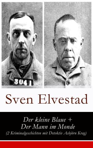 Cover of the book Der kleine Blaue + Der Mann im Monde (2 Kriminalgeschichten mit Detektiv Asbjörn Krag) by Robert Jackson Bennett