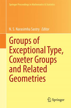 Cover of the book Groups of Exceptional Type, Coxeter Groups and Related Geometries by Vinod Kumar Khanna