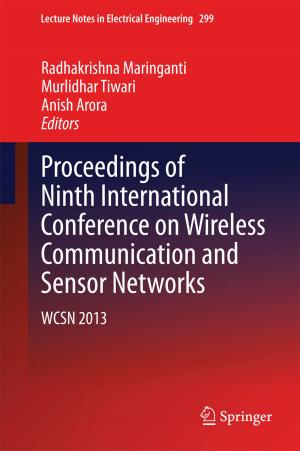 Cover of the book Proceedings of Ninth International Conference on Wireless Communication and Sensor Networks by P. Parvatha Reddy