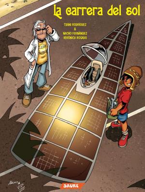 Cover of the book La carrera del sol by Nacho Fernández, Txani Rodríguez Rodríguez