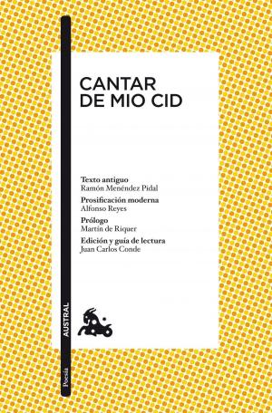 Cover of the book Cantar de Mio Cid by Mariló Montero, Sergio Fernández