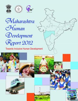 Cover of the book Maharashtra Human Development Report 2012 by David E Gray, Professor Robert Garvey, David A Lane