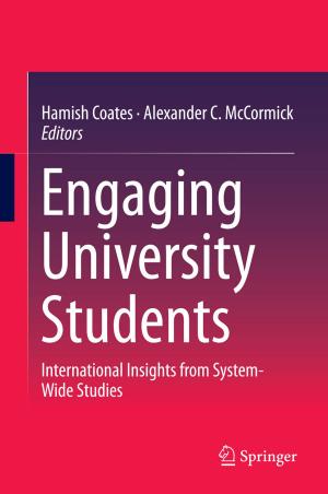 Cover of the book Engaging University Students by Sandy Schuck, Peter Aubusson, Kevin Burden, Sue Brindley