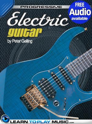 Book cover of Electric Guitar Lessons for Beginners