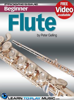 Cover of the book Flute Lessons for Beginners by LearnToPlayMusic.com, Stephan Richter