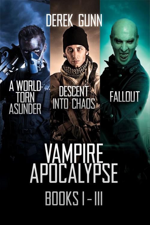 Cover of the book Vampire Apocalypse Books 1-3 by Derek Gunn, Permuted Press