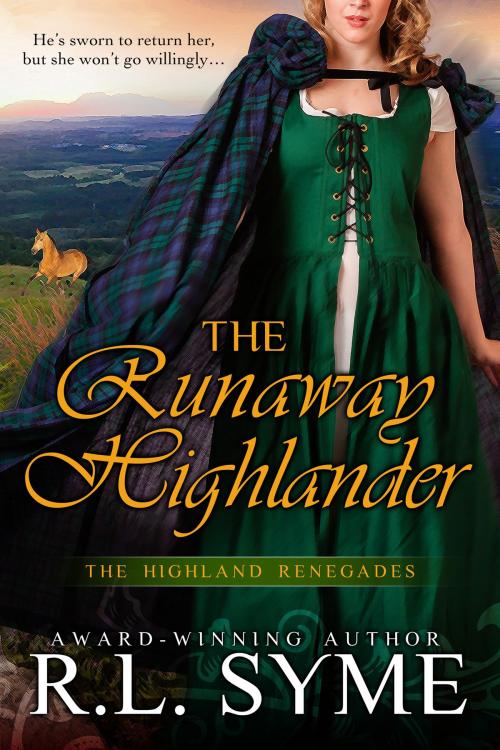 Cover of the book The Runaway Highlander by R.L. Syme, CK Syme Media Group