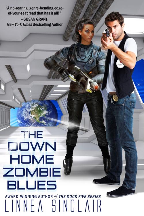 Cover of the book The Down Home Zombie Blues by Linnea Sinclair, Linnea Sinclair