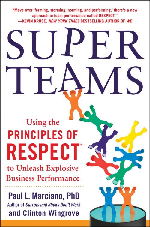 Cover of the book SuperTeams: Using the Principles of RESPECT™ to Unleash Explosive Business Performance by Clinton Wingrove, Paul L. Marciano, McGraw-Hill Education
