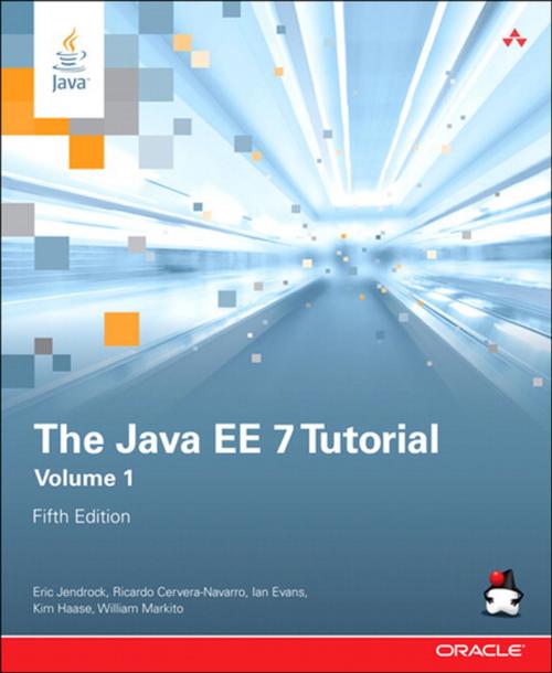 Cover of the book The Java EE 7 Tutorial by Eric Jendrock, Ricardo Cervera-Navarro, Ian Evans, Kim Haase, William Markito, Pearson Education
