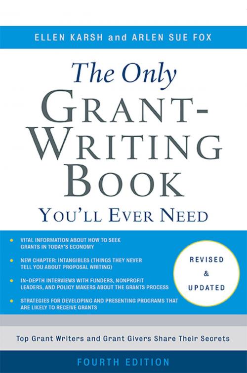 Cover of the book The Only Grant-Writing Book You'll Ever Need by Ellen Karsh, Arlen Sue Fox, Basic Books