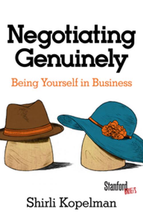 Cover of the book Negotiating Genuinely by Shirli Kopelman, Stanford University Press