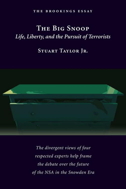 Cover of the book The Big Snoop by Stuart Taylor, Jr., Brookings Institution Press
