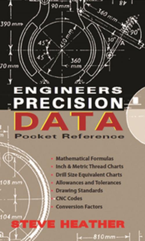Cover of the book Engineers Precision Data Pocket Reference by Steve Heather, Industrial Press, Inc.