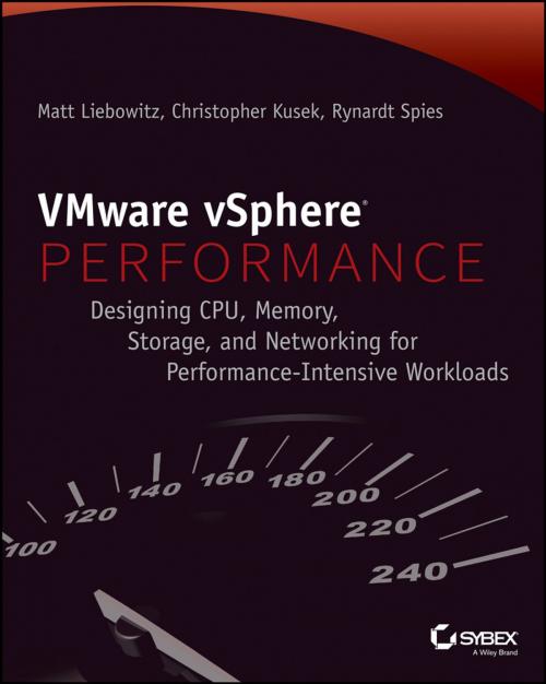 Cover of the book VMware vSphere Performance by Matt Liebowitz, Christopher Kusek, Rynardt Spies, Wiley