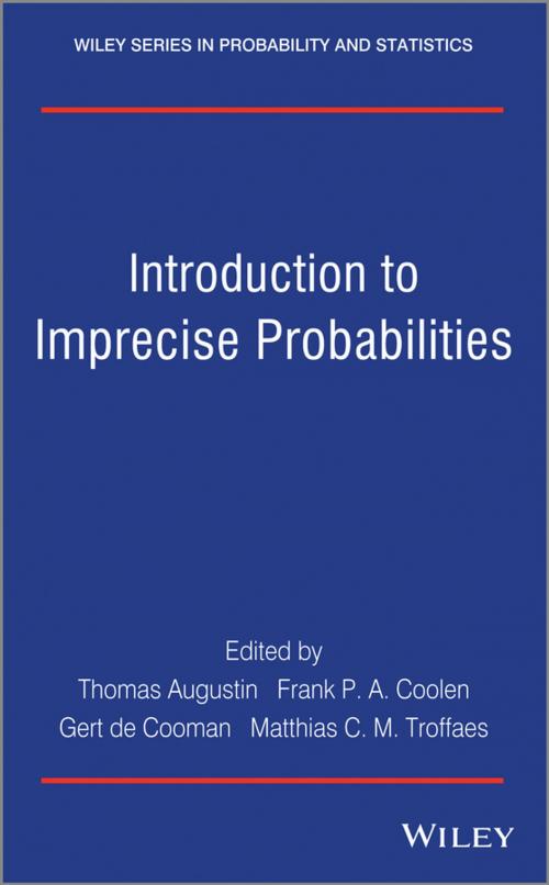 Cover of the book Introduction to Imprecise Probabilities by , Wiley