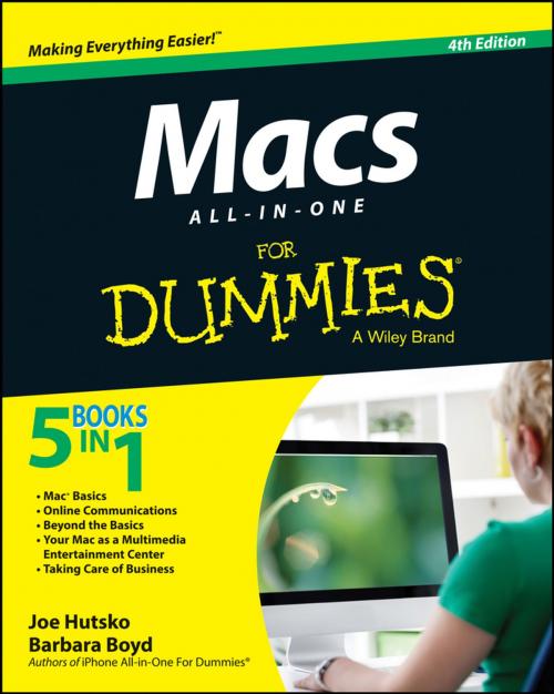 Cover of the book Macs All-in-One For Dummies by Joe Hutsko, Barbara Boyd, Wiley