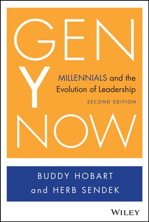 Cover of the book Gen Y Now by Buddy Hobart, Herb Sendek, Wiley