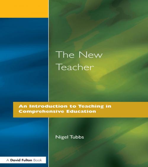 Cover of the book The New Teacher by N. Tubbs, Taylor and Francis