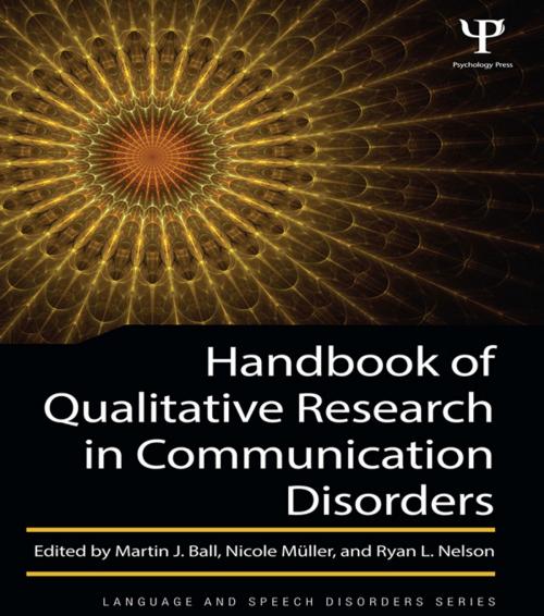 Cover of the book Handbook of Qualitative Research in Communication Disorders by , Taylor and Francis