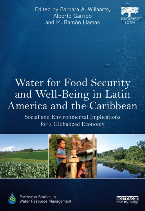 Cover of the book Water for Food Security and Well-being in Latin America and the Caribbean by , Taylor and Francis
