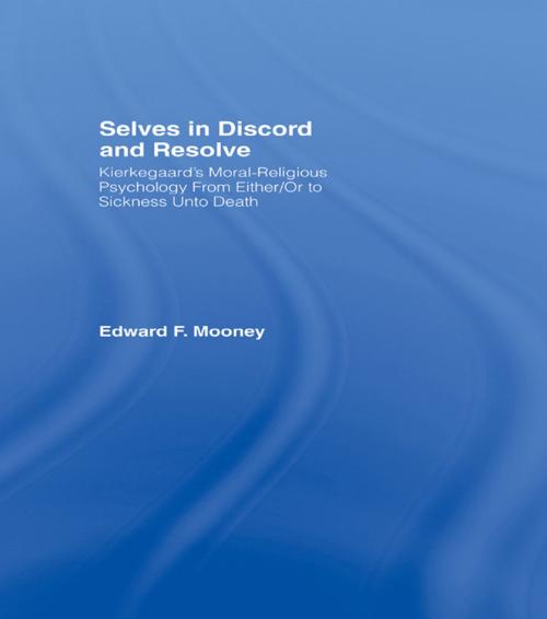 Cover of the book Selves in Discord and Resolve by Edward Mooney, Taylor and Francis