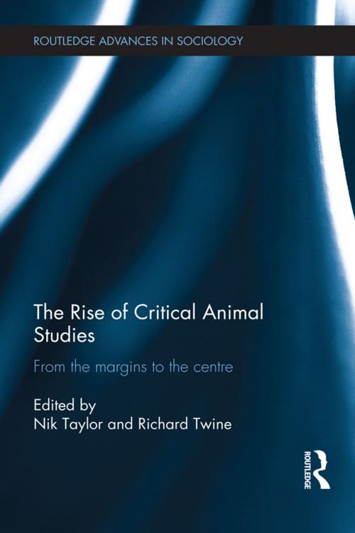 Cover of the book The Rise of Critical Animal Studies by , Taylor and Francis