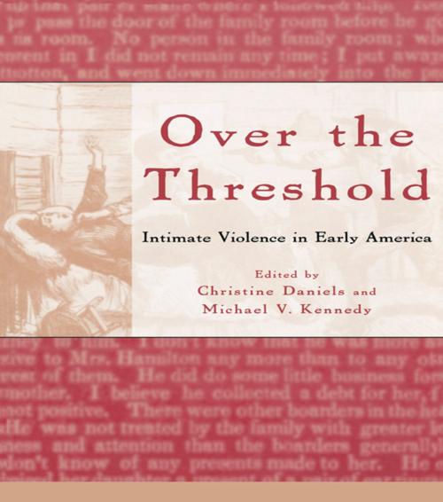 Cover of the book Over the Threshold by , Taylor and Francis