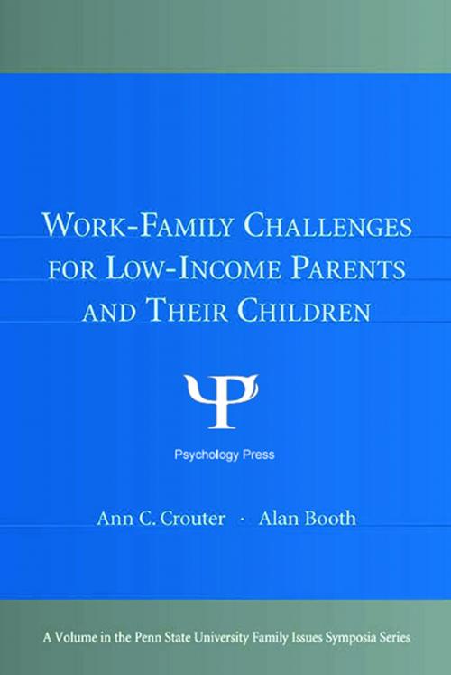 Cover of the book Work-Family Challenges for Low-Income Parents and Their Children by , Taylor and Francis