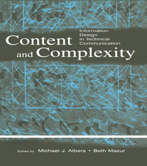 Cover of the book Content and Complexity by , Taylor and Francis