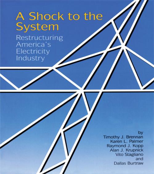 Cover of the book A Shock to the System by Timothy J. Brennan, Karen L. Palmer, Raymond J. Kopp, Alan J. Krupnick, Vito Stagliano, Dallas Burtraw, Taylor and Francis