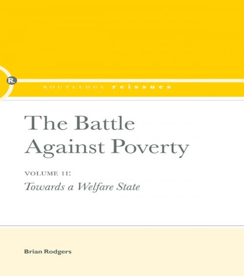 Cover of the book Towards a Welfare State by B. Rodgers, Taylor and Francis