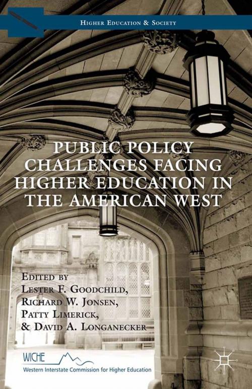 Cover of the book Public Policy Challenges Facing Higher Education in the American West by , Palgrave Macmillan US