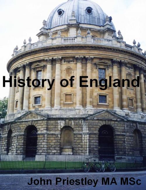 Cover of the book History of England by John Priestley MA MSc, Lulu.com