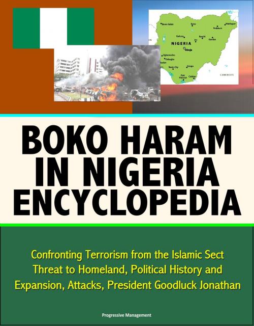 Cover of the book Boko Haram in Nigeria Encyclopedia: Confronting Terrorism from the Islamic Sect, Threat to Homeland, Political History and Expansion, Attacks, President Goodluck Jonathan by Progressive Management, Progressive Management