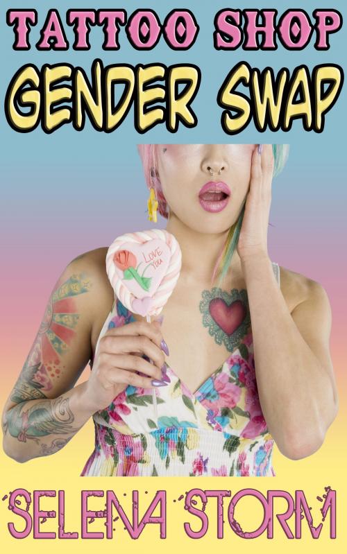 Cover of the book Tattoo Shop Gender Swap by Selena Storm, Jynxed Moon
