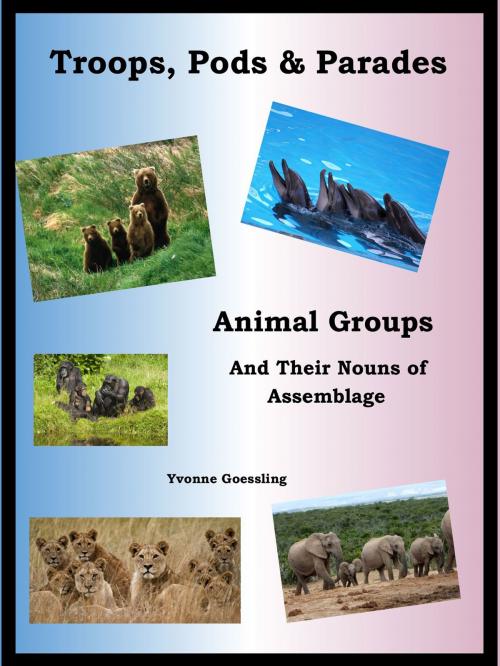 Cover of the book Animal Groups and Their Nouns of Assemblage: Troops, Pods & Parades by Yvonne Goessling, Yvonne Goessling