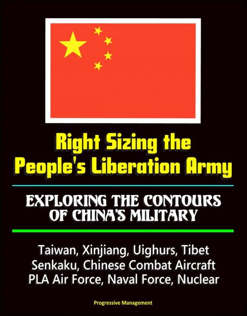 Cover of the book Right Sizing the People's Liberation Army: Exploring the Contours of China's Military - Taiwan, Xinjiang, Uighurs, Tibet, Senkaku, Chinese Combat Aircraft, PLA Air Force, Naval Force, Nuclear by Progressive Management, Progressive Management