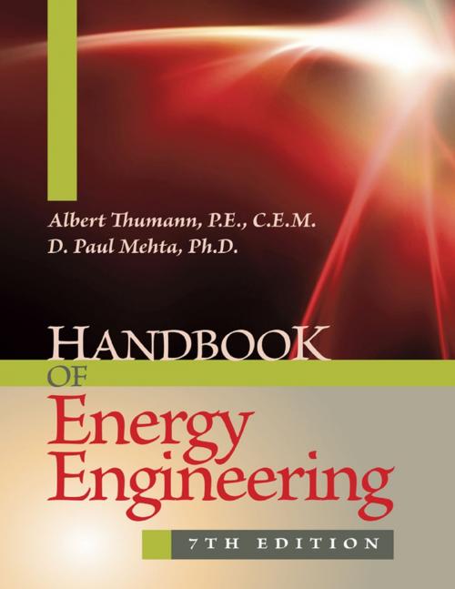Cover of the book Handbook of Energy Engineering, 7th Edition by Albert Thumann, P.E., C.E.M., D. Paul Mehta, Ph.D., Lulu.com