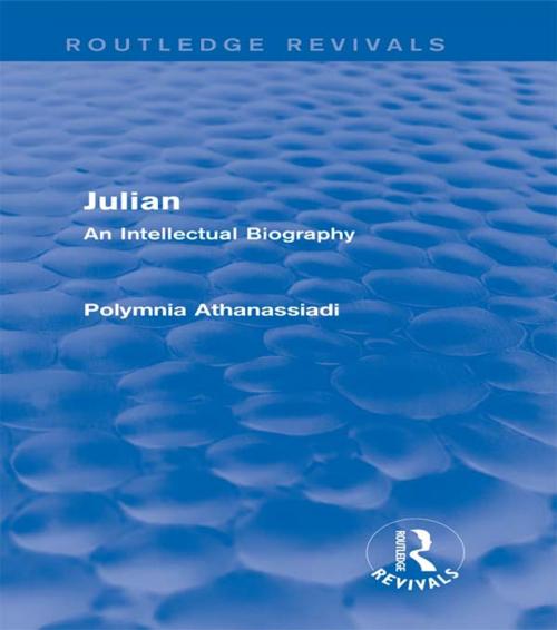 Cover of the book Julian (Routledge Revivals) by Polymnia Athanassiadi, Taylor and Francis