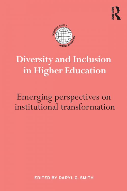 Cover of the book Diversity and Inclusion in Higher Education by , Taylor and Francis